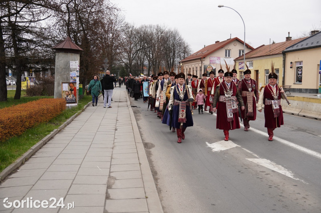Gorlice. Marsz w obronie Jana Pawła II