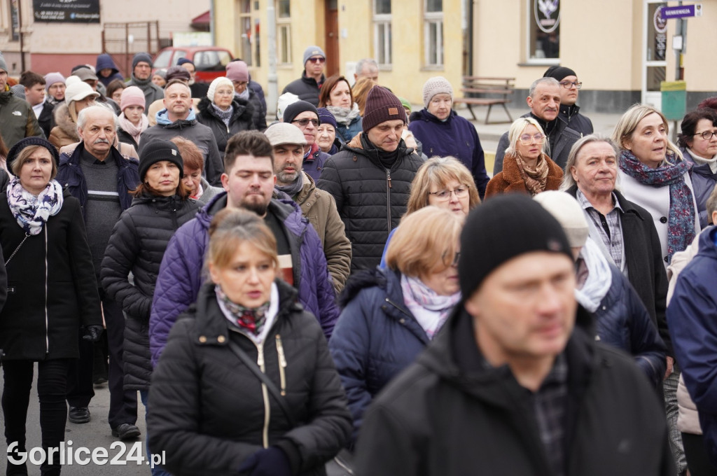 Gorlice. Marsz w obronie Jana Pawła II