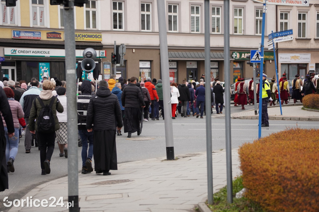 Gorlice. Marsz w obronie Jana Pawła II
