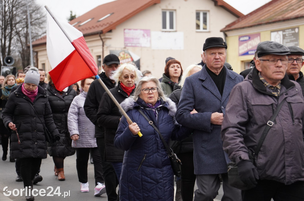 Gorlice. Marsz w obronie Jana Pawła II