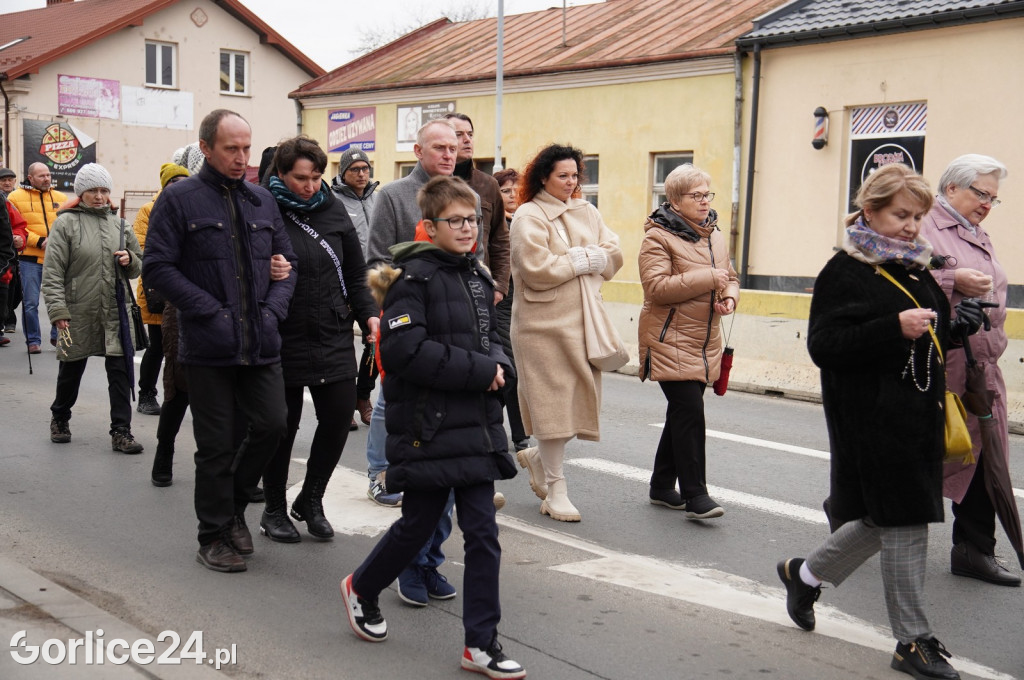 Gorlice. Marsz w obronie Jana Pawła II