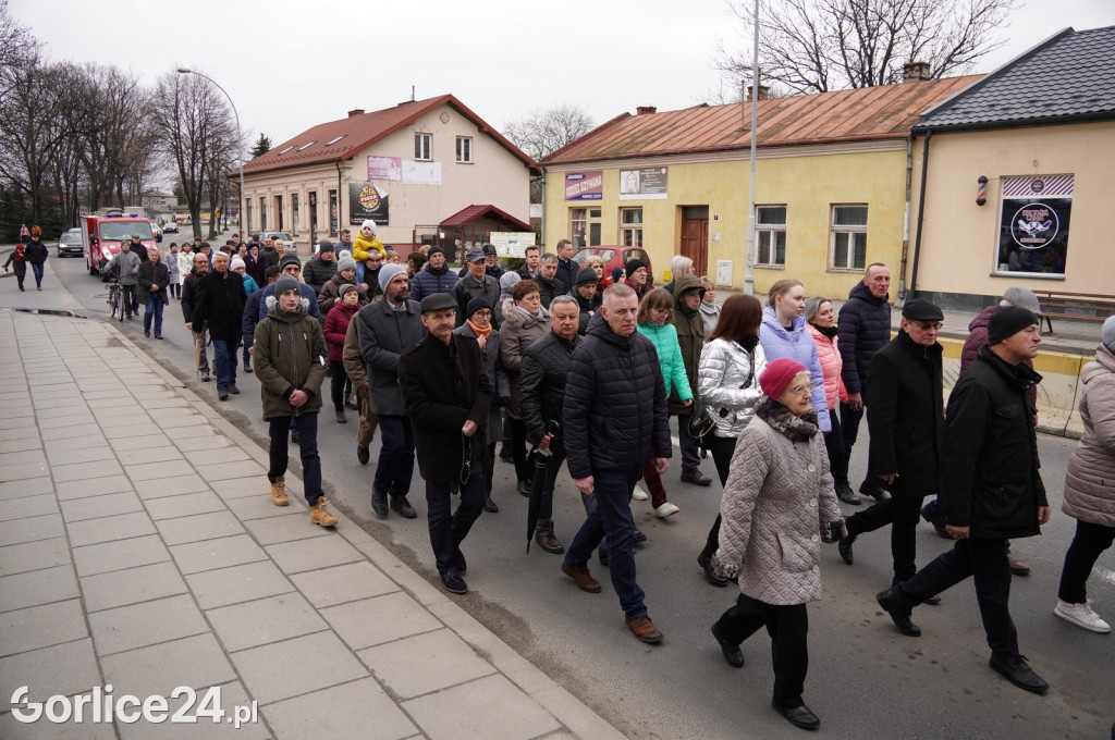 Gorlice. Marsz w obronie Jana Pawła II