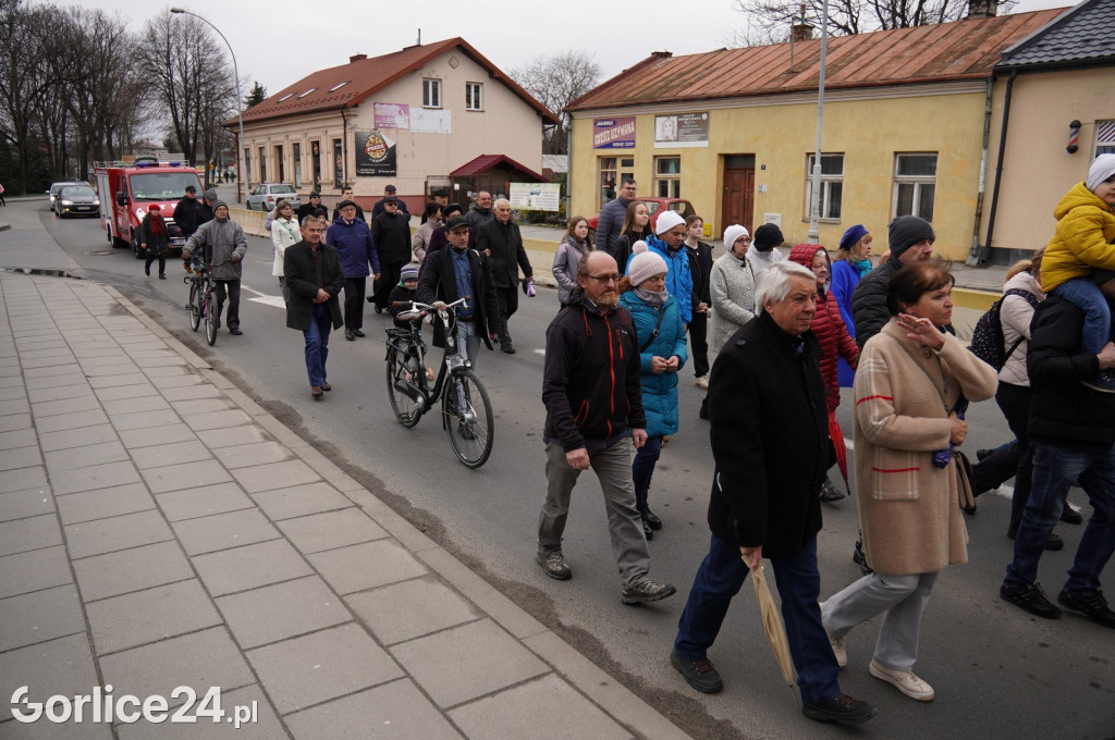 Gorlice. Marsz w obronie Jana Pawła II
