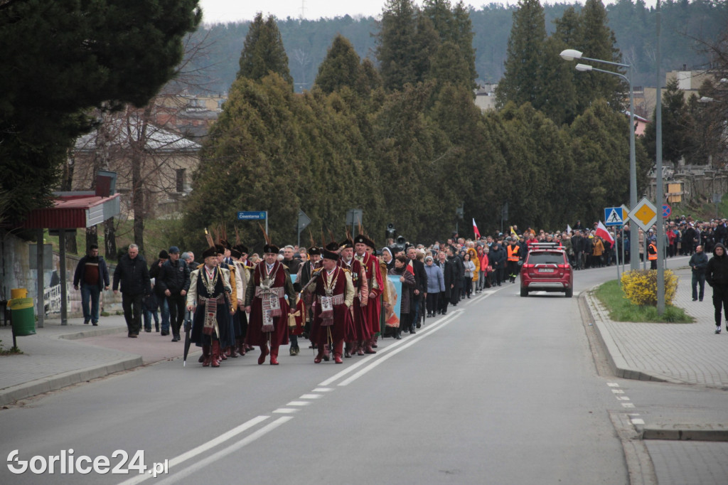 Gorlice. Marsz w obronie Jana Pawła II