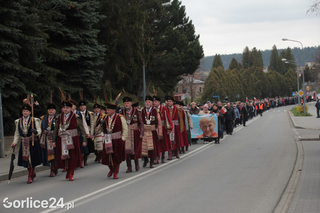 Gorlice. Marsz w obronie Jana Pawła II