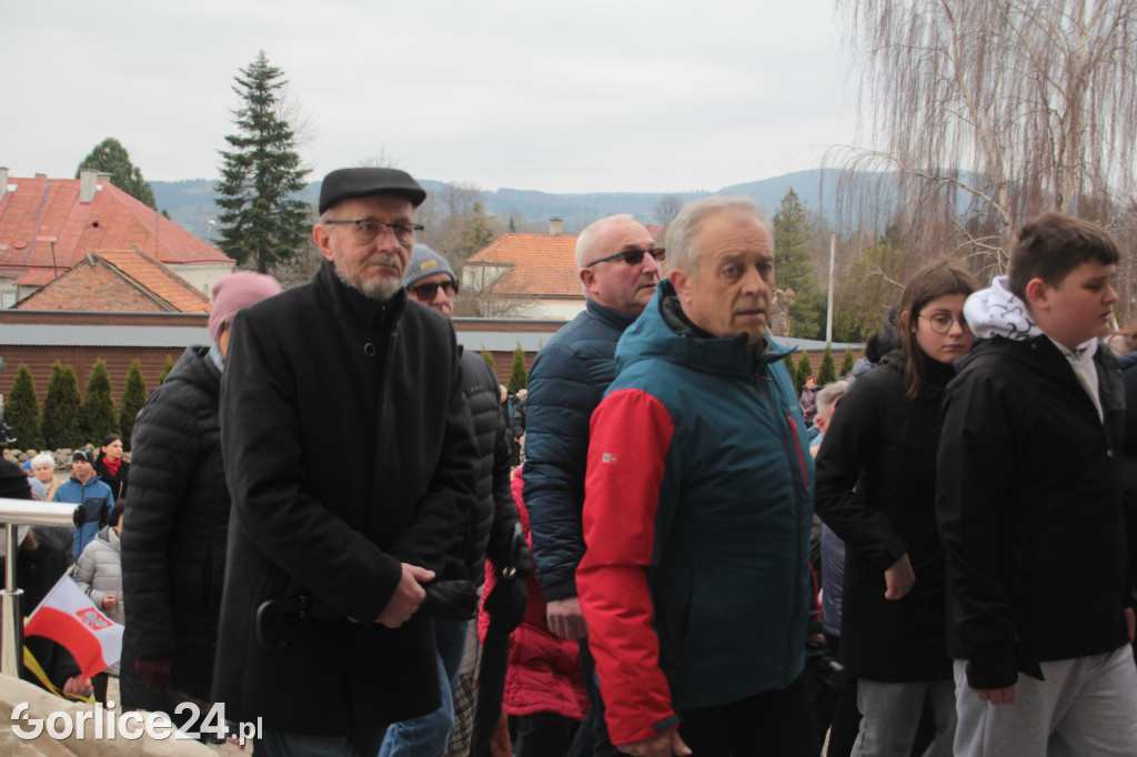 Gorlice. Marsz w obronie Jana Pawła II