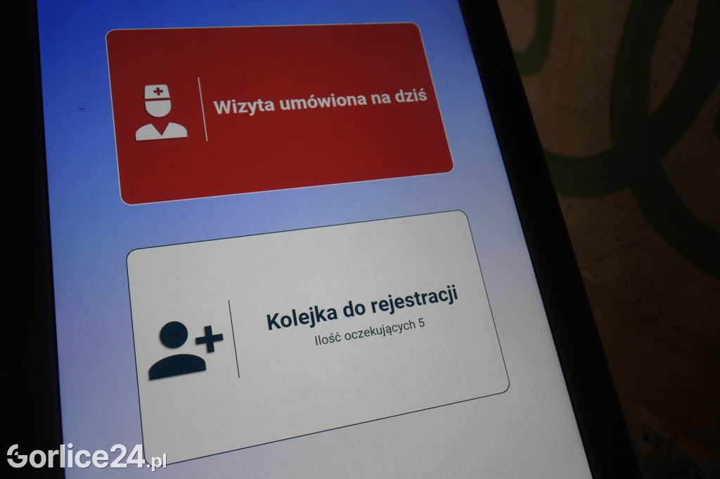 Biletomat w gorlickim szpitalu