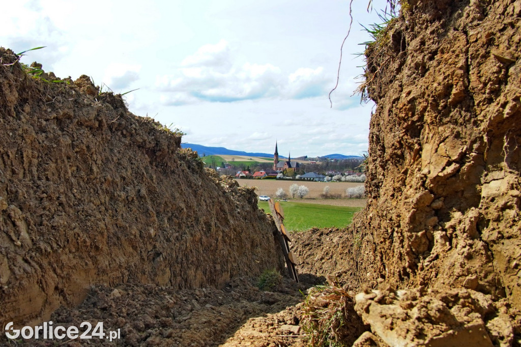 Sękowa. Teren rekonstrukcji Bitwy Pod Gorlicami.