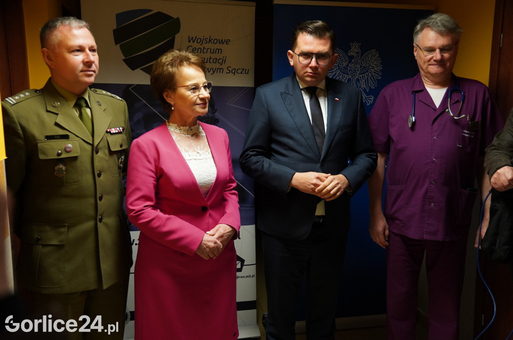 Gorlice. Wojewoda na starcie kwalifikacji wojskowej.