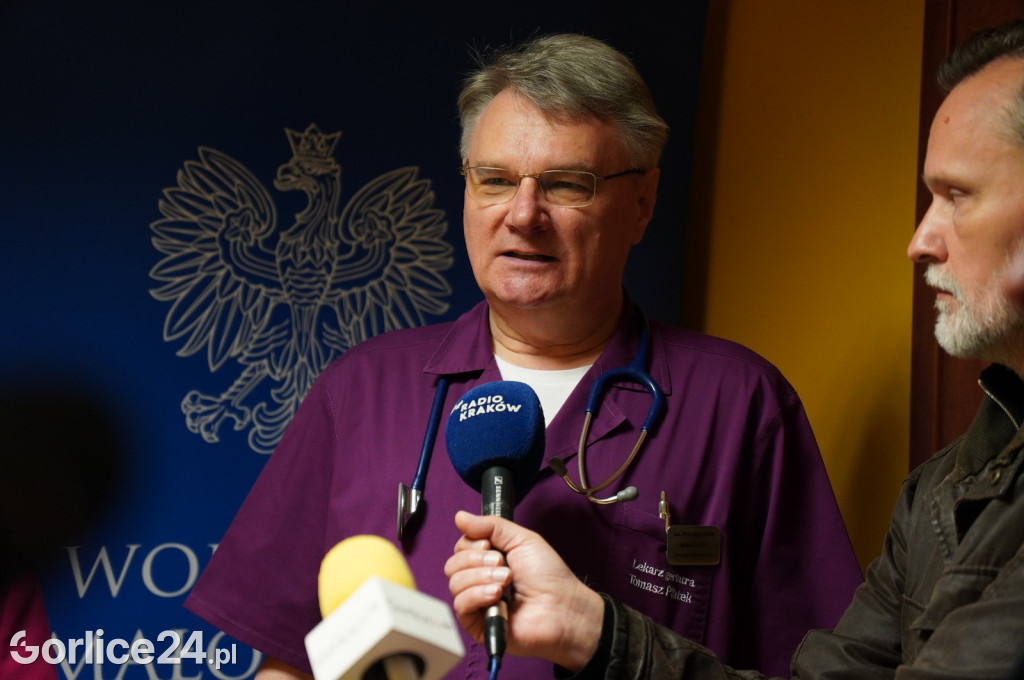 Gorlice. Wojewoda na starcie kwalifikacji wojskowej.