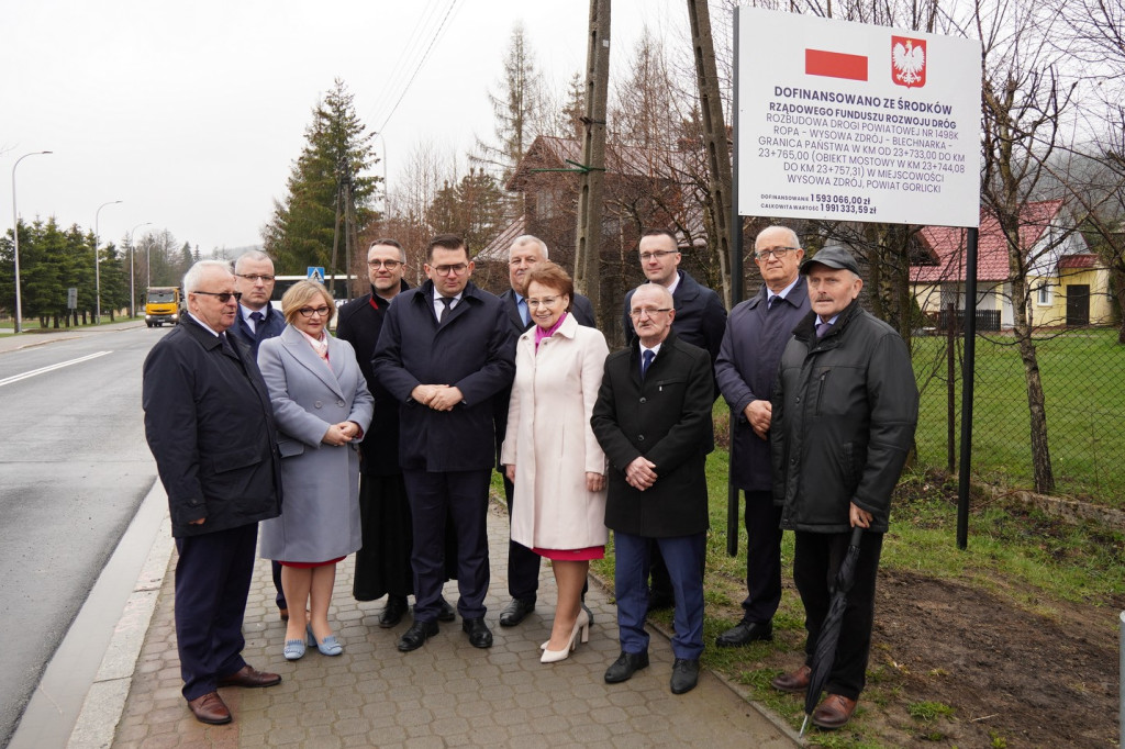 Oficjalne otwarcie mostu w Wysowej-Zdroju (17.04.)