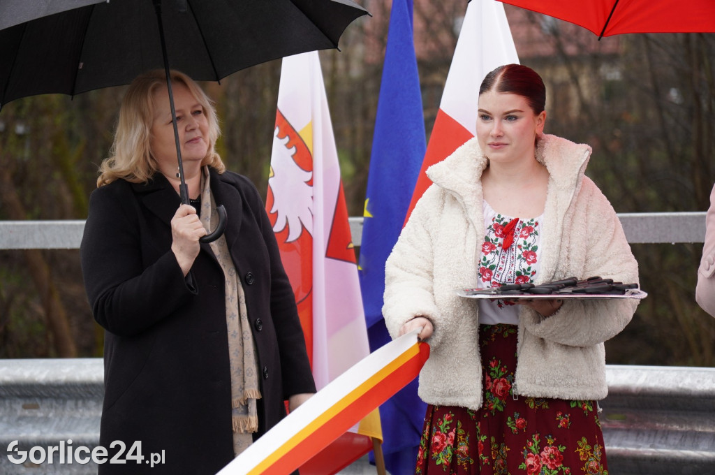 Oficjalne otwarcie mostu w Wysowej-Zdroju (17.04.)