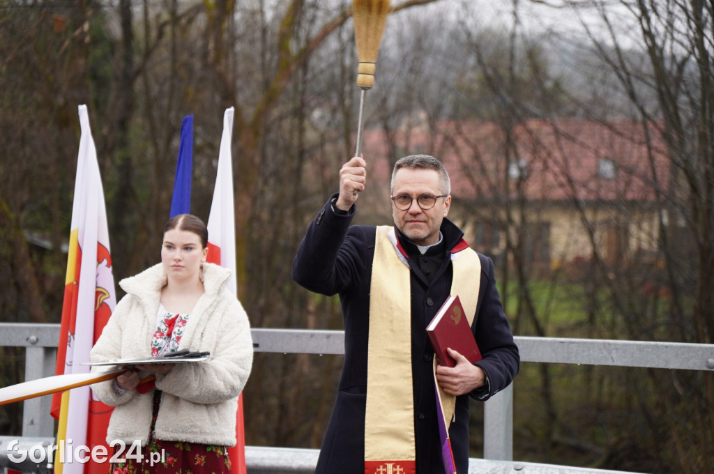 Oficjalne otwarcie mostu w Wysowej-Zdroju (17.04.)