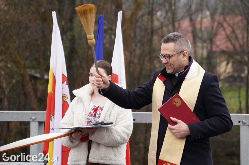 Oficjalne otwarcie mostu w Wysowej-Zdroju (17.04.)