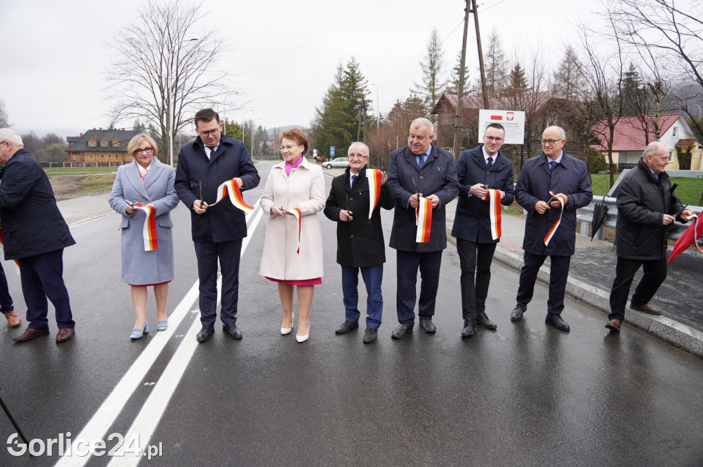 Oficjalne otwarcie mostu w Wysowej-Zdroju (17.04.)