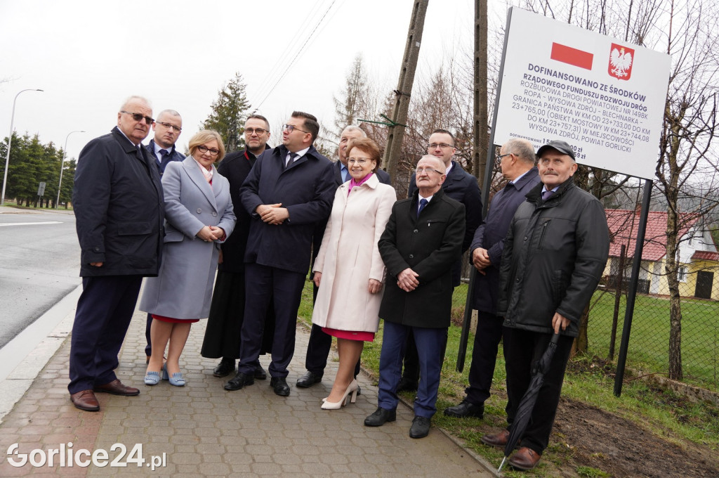 Oficjalne otwarcie mostu w Wysowej-Zdroju (17.04.)