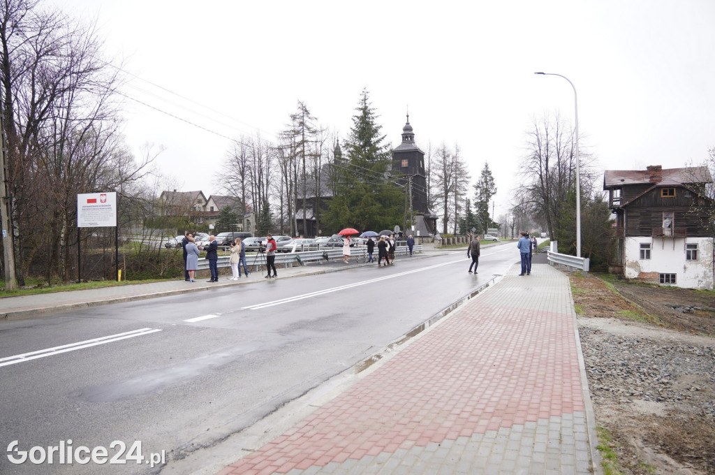 Oficjalne otwarcie mostu w Wysowej-Zdroju (17.04.)