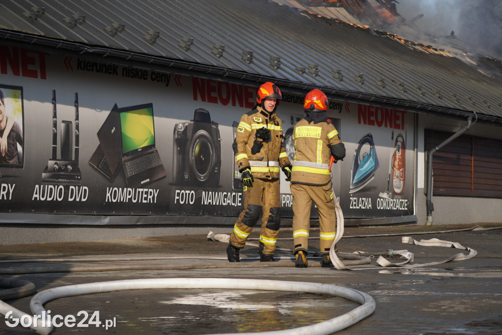 Pożar na Jarmaku Pogórzańskim (22.04.)