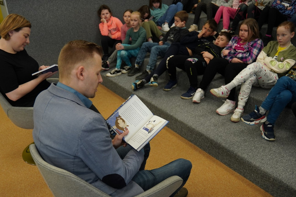 Czytaliśmy dzieciom w bieckiej Bibliotece