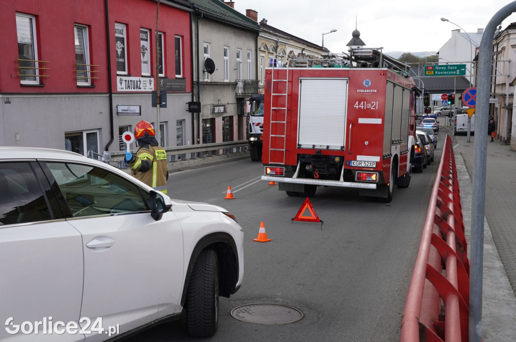 Kolizja trzech osobówek na Mickiewicza (26.04.)