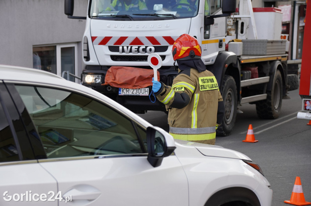 Kolizja trzech osobówek na Mickiewicza (26.04.)