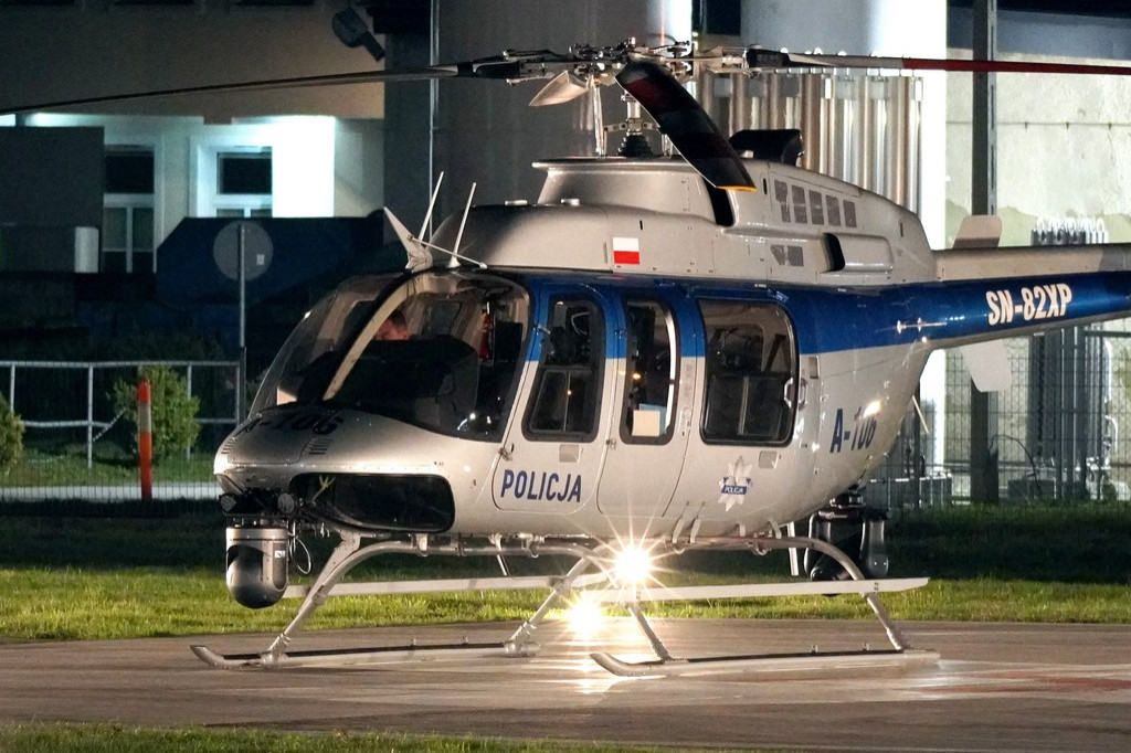 Gorlice. Akcja lekarzy i policyjnego śmigłowca