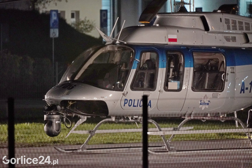 Gorlice. Akcja lekarzy i policyjnego śmigłowca