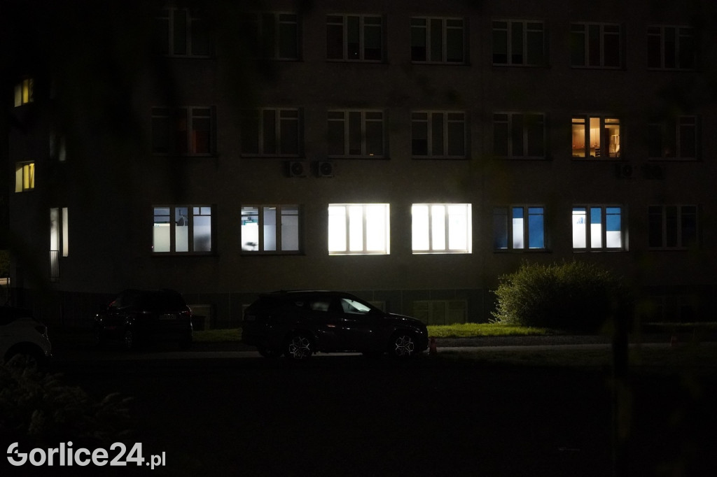 Gorlice. Akcja lekarzy i policyjnego śmigłowca