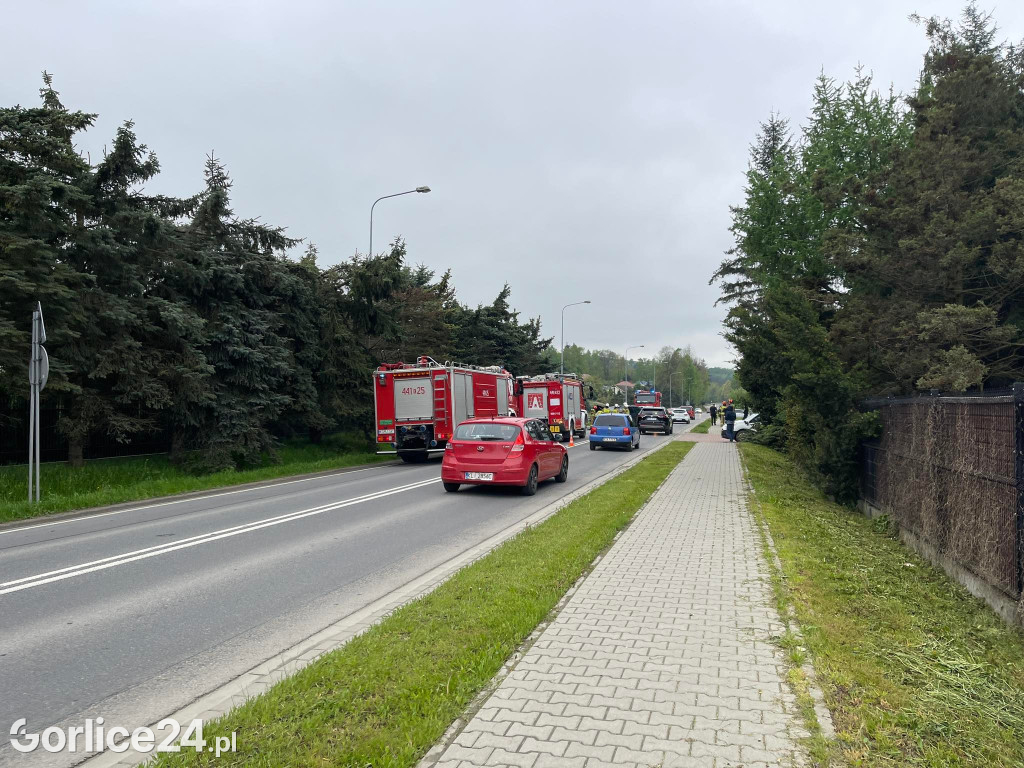 Szymbark. Zderzenie osobówek na DK28 (07.05.)