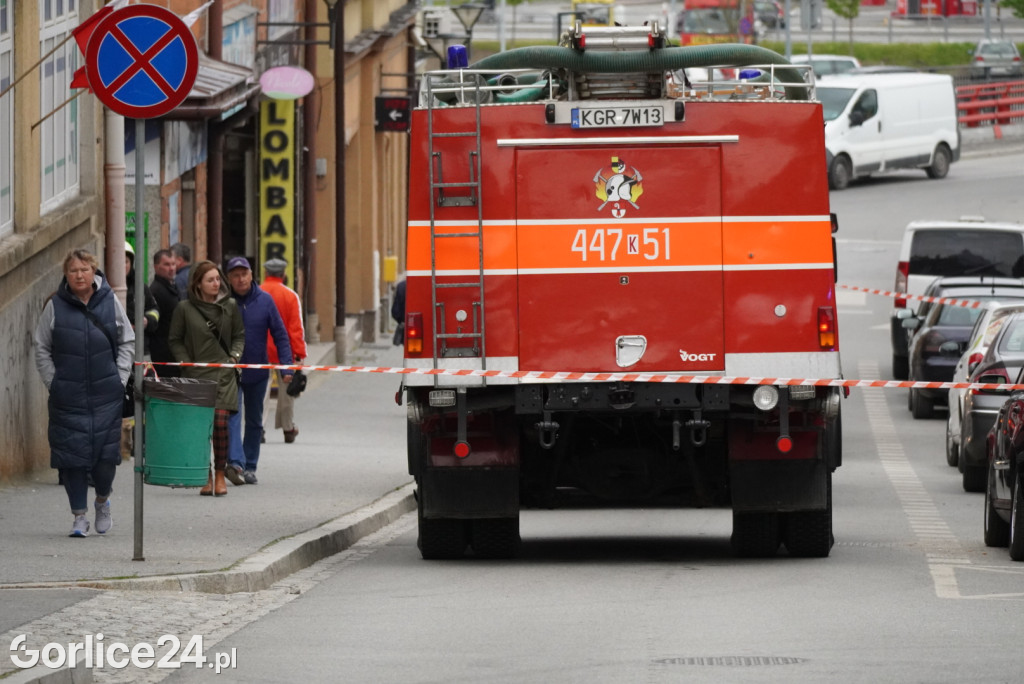 Pożar przy ul. Mickiewicza w Gorlicach [08.05.]