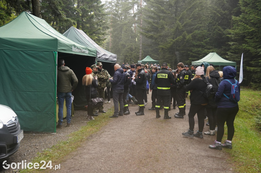 Magura Małastowska. Sadzenie lasu im. Jana Pawła II