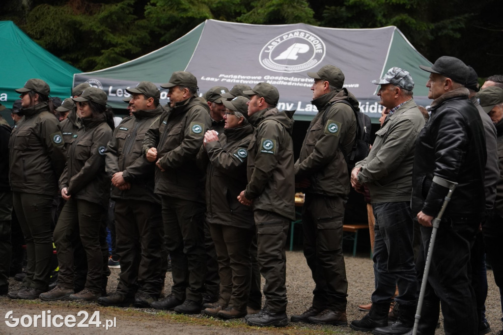 Magura Małastowska. Sadzenie lasu im. Jana Pawła II