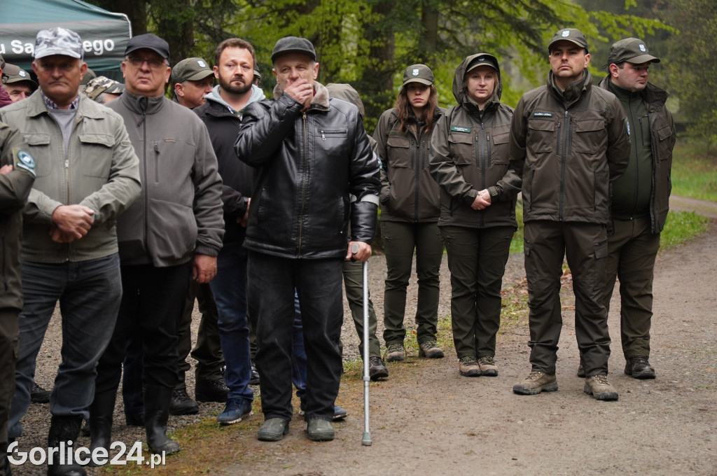 Magura Małastowska. Sadzenie lasu im. Jana Pawła II
