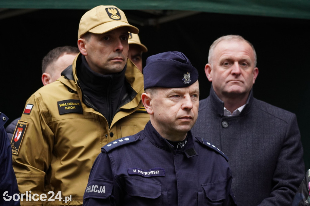 Magura Małastowska. Sadzenie lasu im. Jana Pawła II