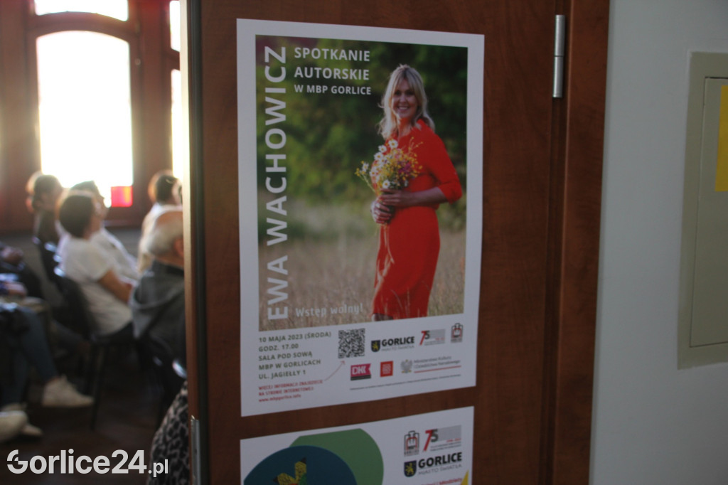 Spotkanie z Ewą Wachowicz (11.05.)