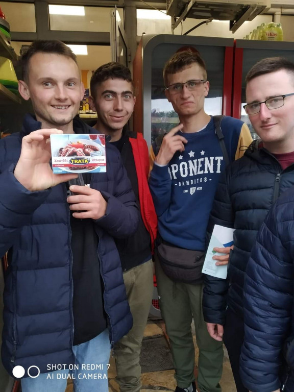 Uczniowie SOS-W w Szymbarku w Grecji