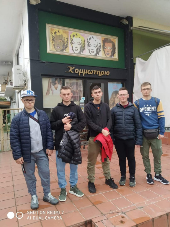 Uczniowie SOS-W w Szymbarku w Grecji