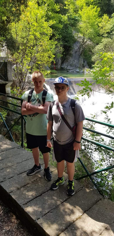 Uczniowie SOS-W w Szymbarku w Grecji