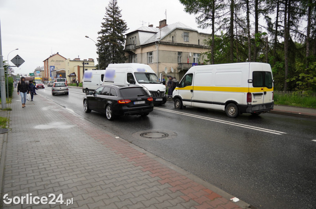 Zderzenie trzech pojazdów na Kościuszki (16.05.)