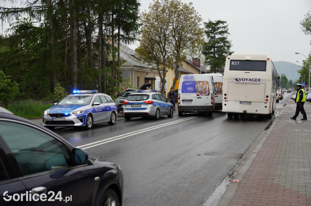Zderzenie trzech pojazdów na Kościuszki (16.05.)