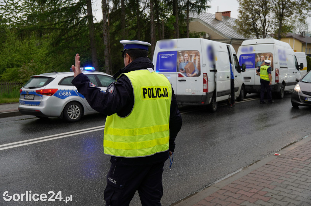 Zderzenie trzech pojazdów na Kościuszki (16.05.)