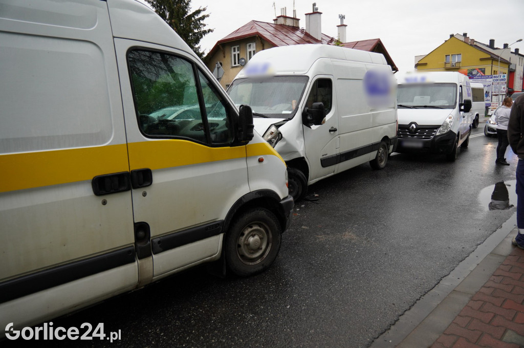 Zderzenie trzech pojazdów na Kościuszki (16.05.)