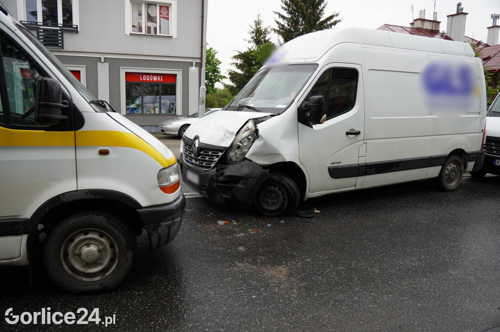 Zderzenie trzech pojazdów na Kościuszki (16.05.)