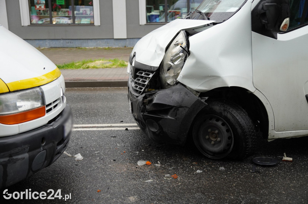 Zderzenie trzech pojazdów na Kościuszki (16.05.)