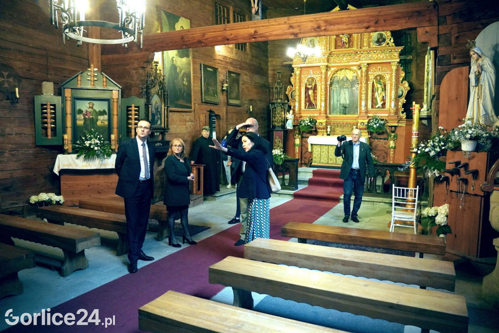 Hrabia George Windsor w Sękowej