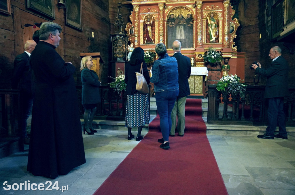 Hrabia George Windsor w Sękowej