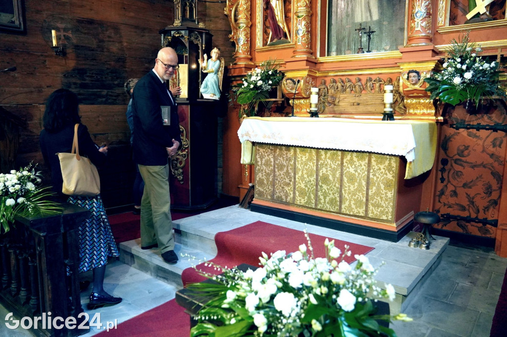 Hrabia George Windsor w Sękowej