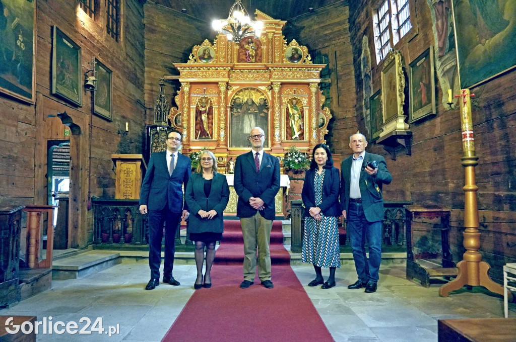 Hrabia George Windsor w Sękowej