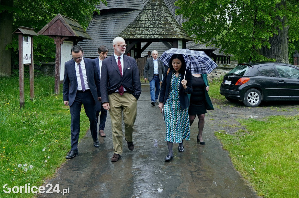 Hrabia George Windsor w Sękowej