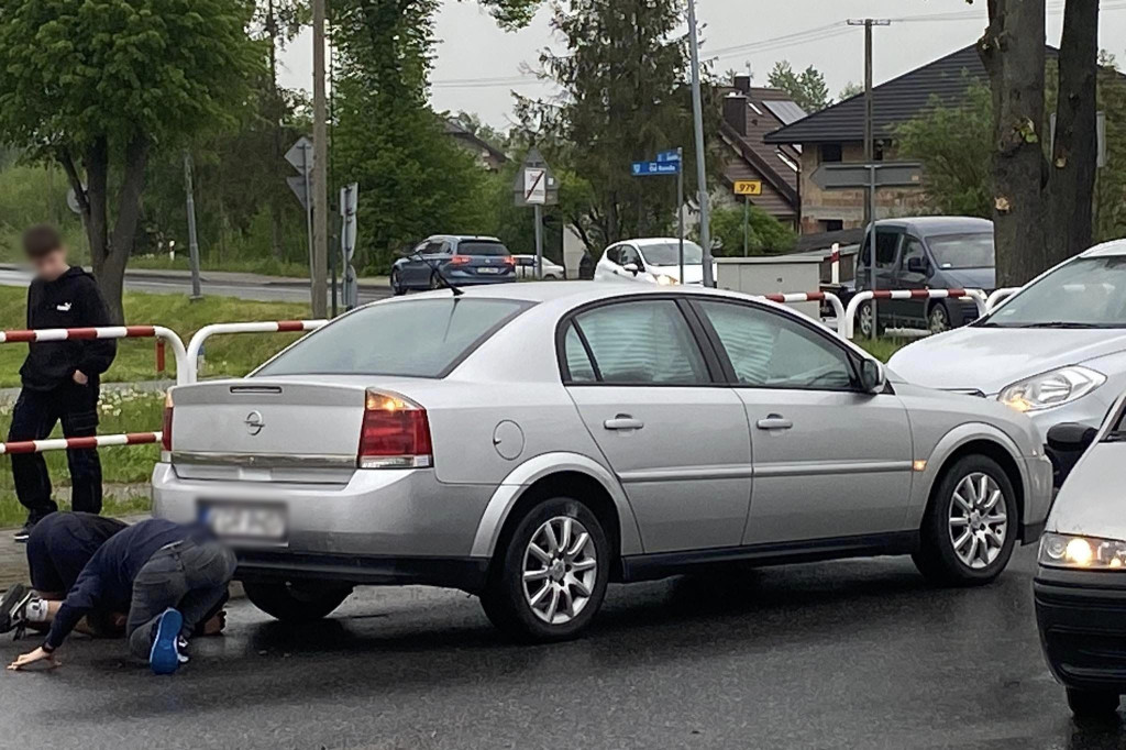 Kolizja w Moszczenicy (17.05.)